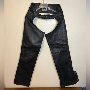 Vintage Leather Chaps - Small